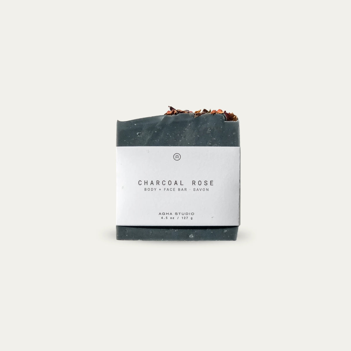 Agha Studio Charcoal Rose Body + Face Bar