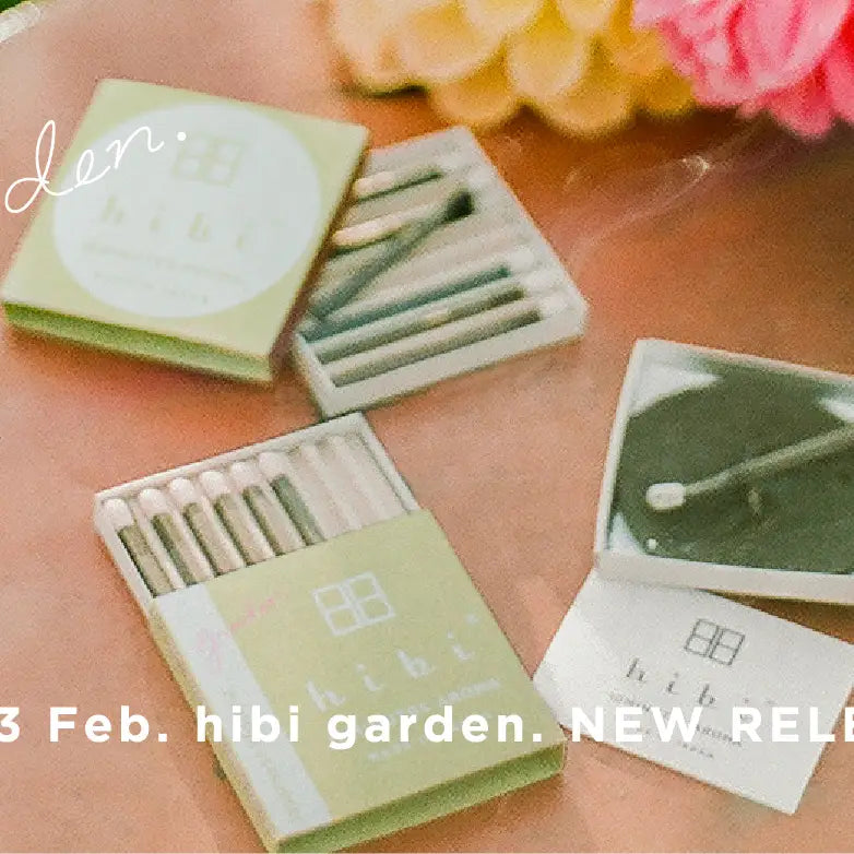 Hibi Peony Incense Match