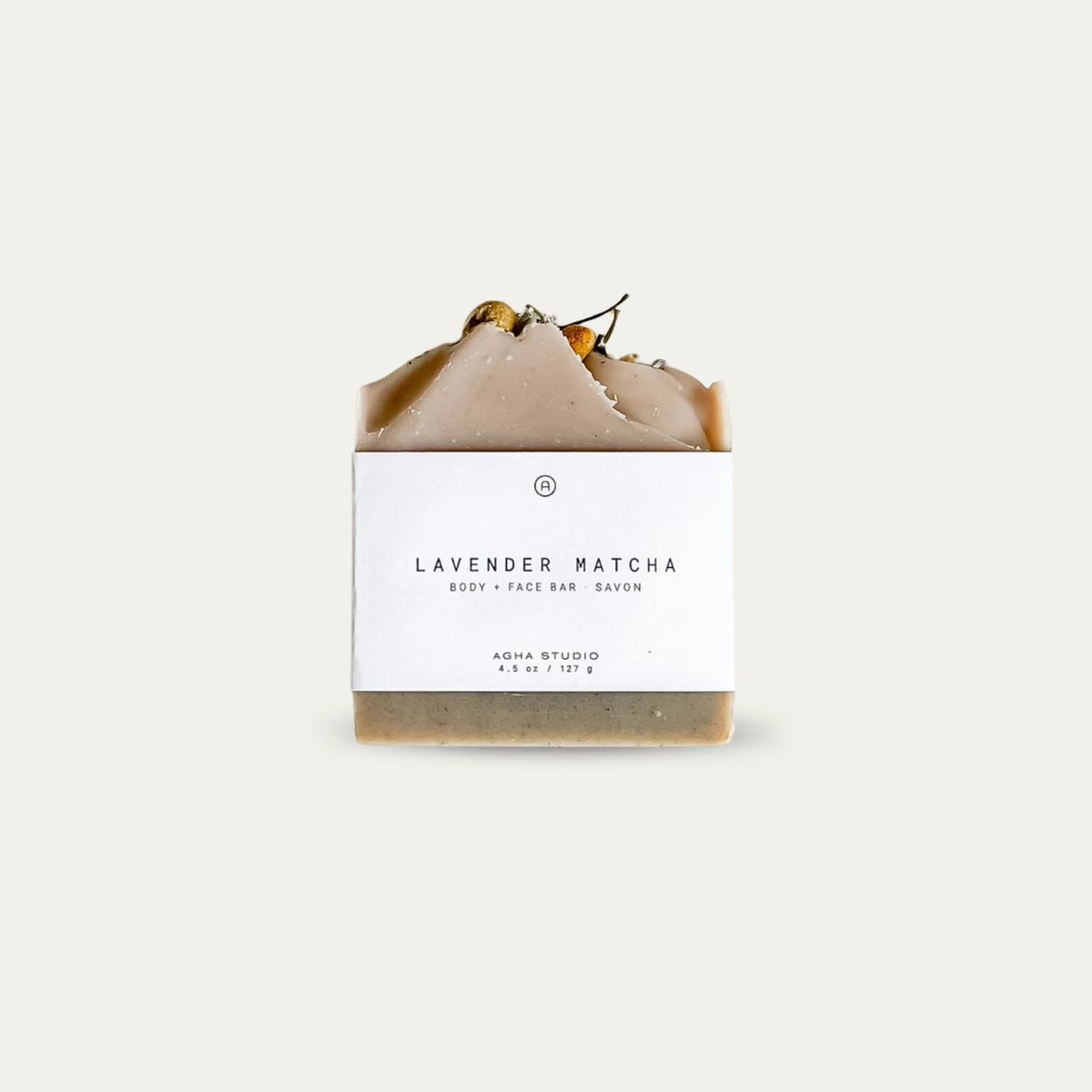 Agha Studio Lavender Matcha Body + Face Bar