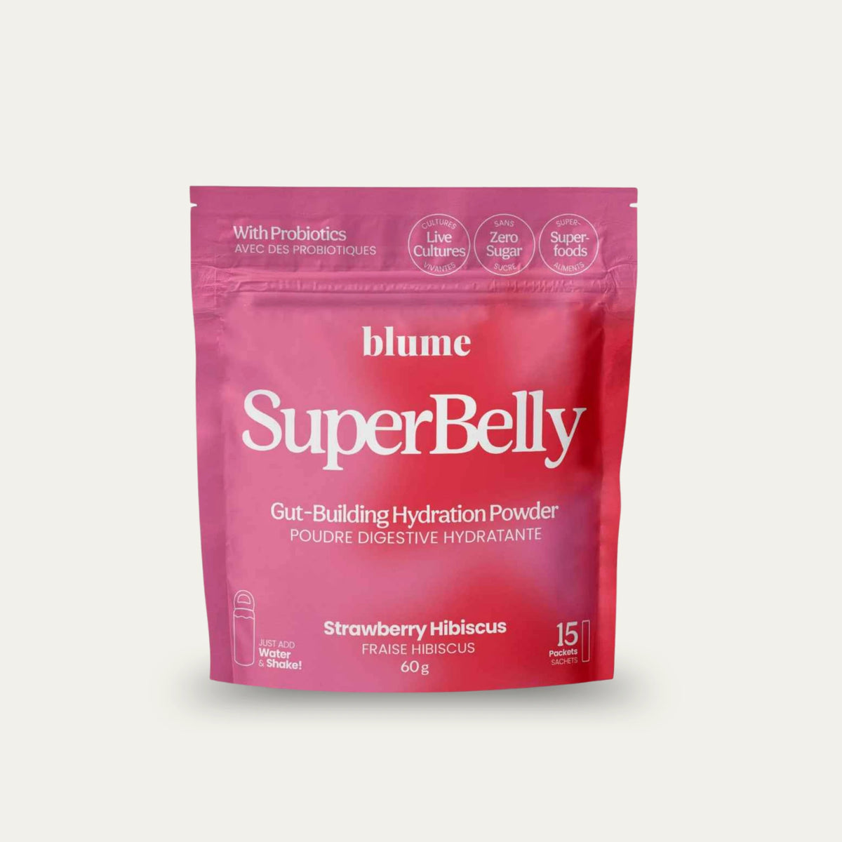 Blume SuperBelly Strawberry Hibiscus