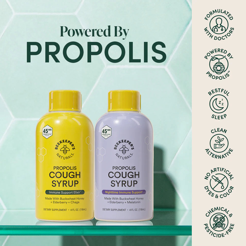 Beekeeper's Nighttime Propolis Cough Syrup