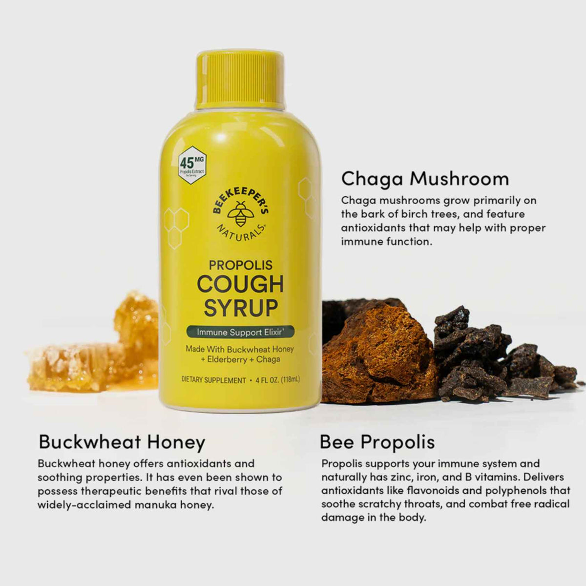 Beekeeper's Daytime Propolis Cough Syrup