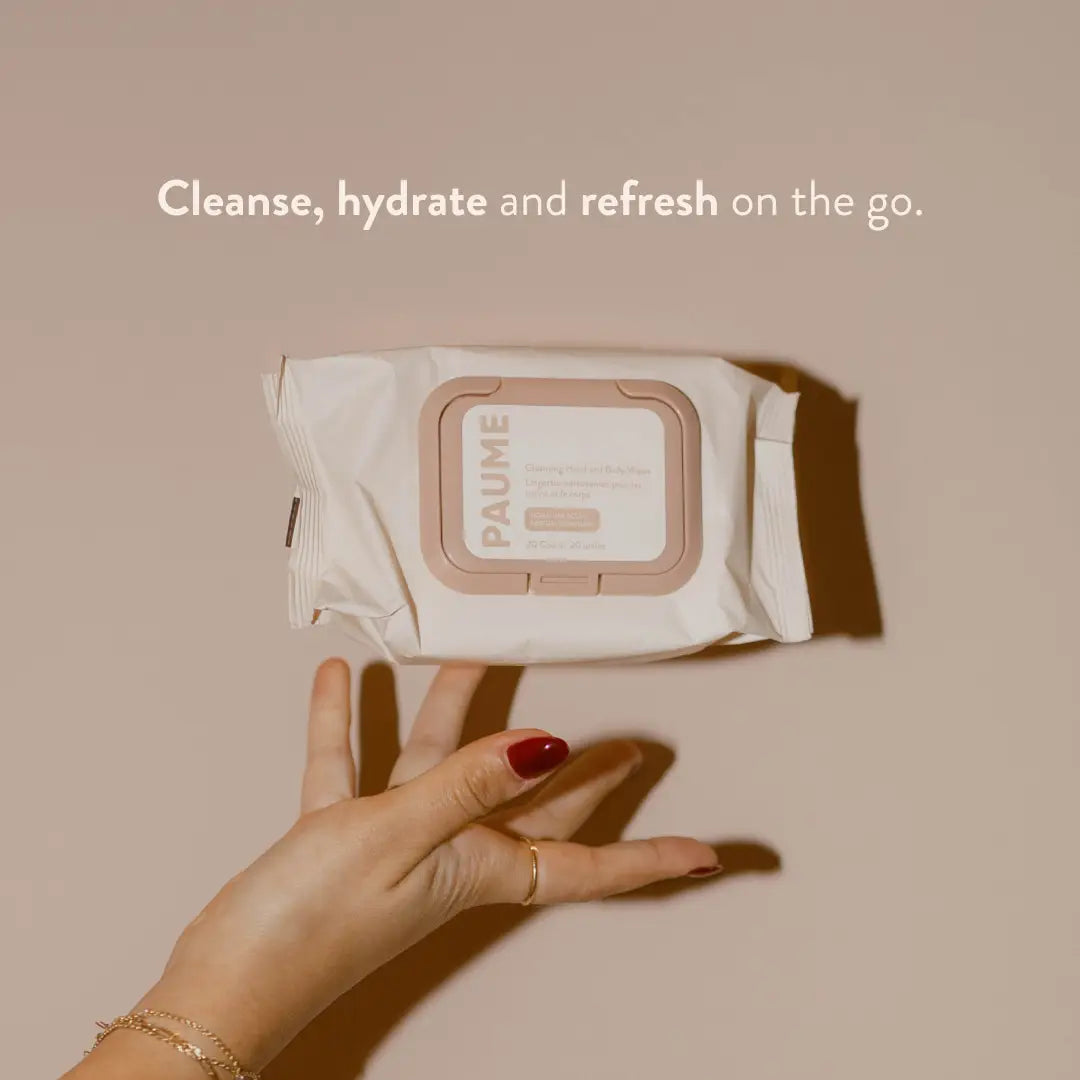 Paume Cleansing Hand & Body Wipes