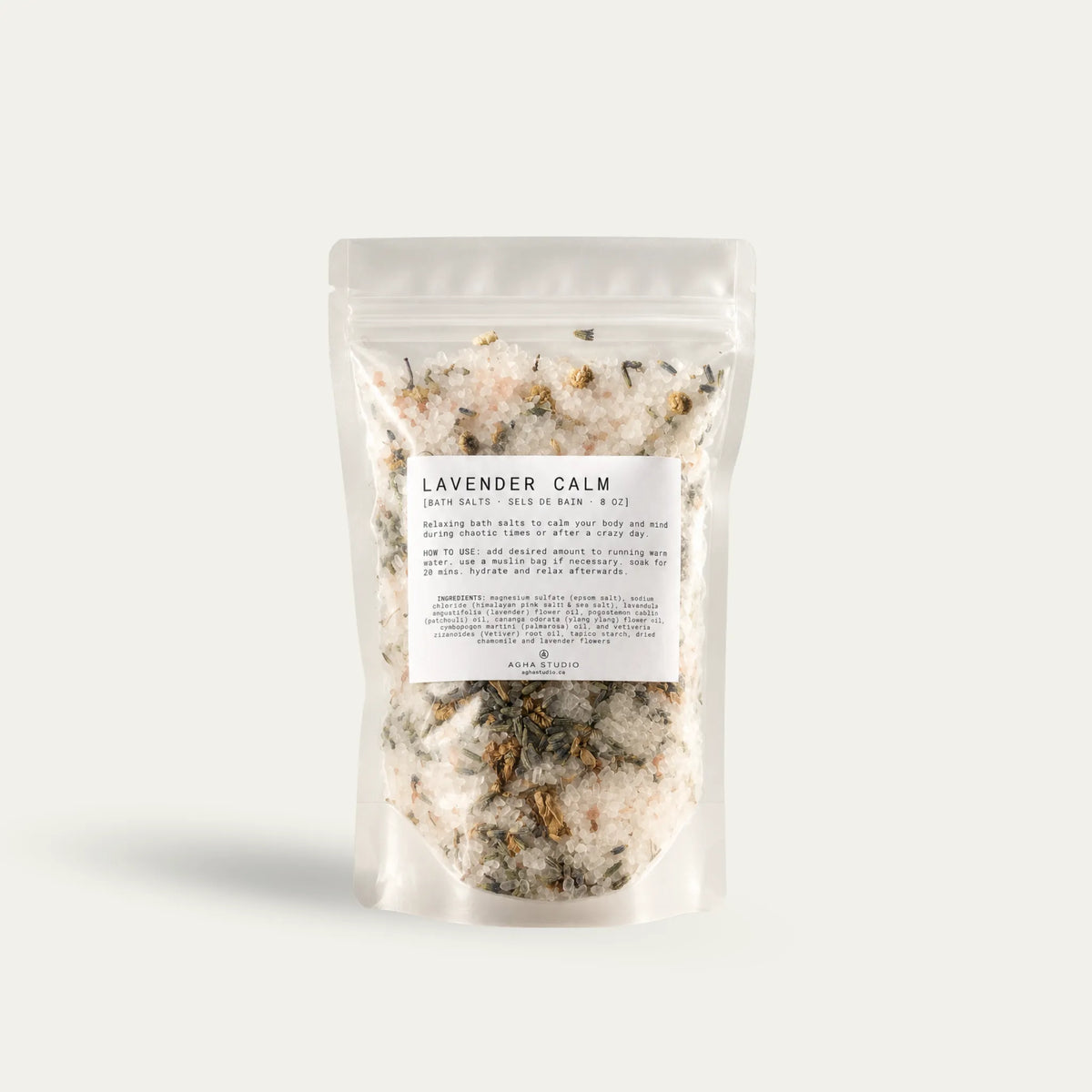 Agha Studio Lavender Calm Bath Salts