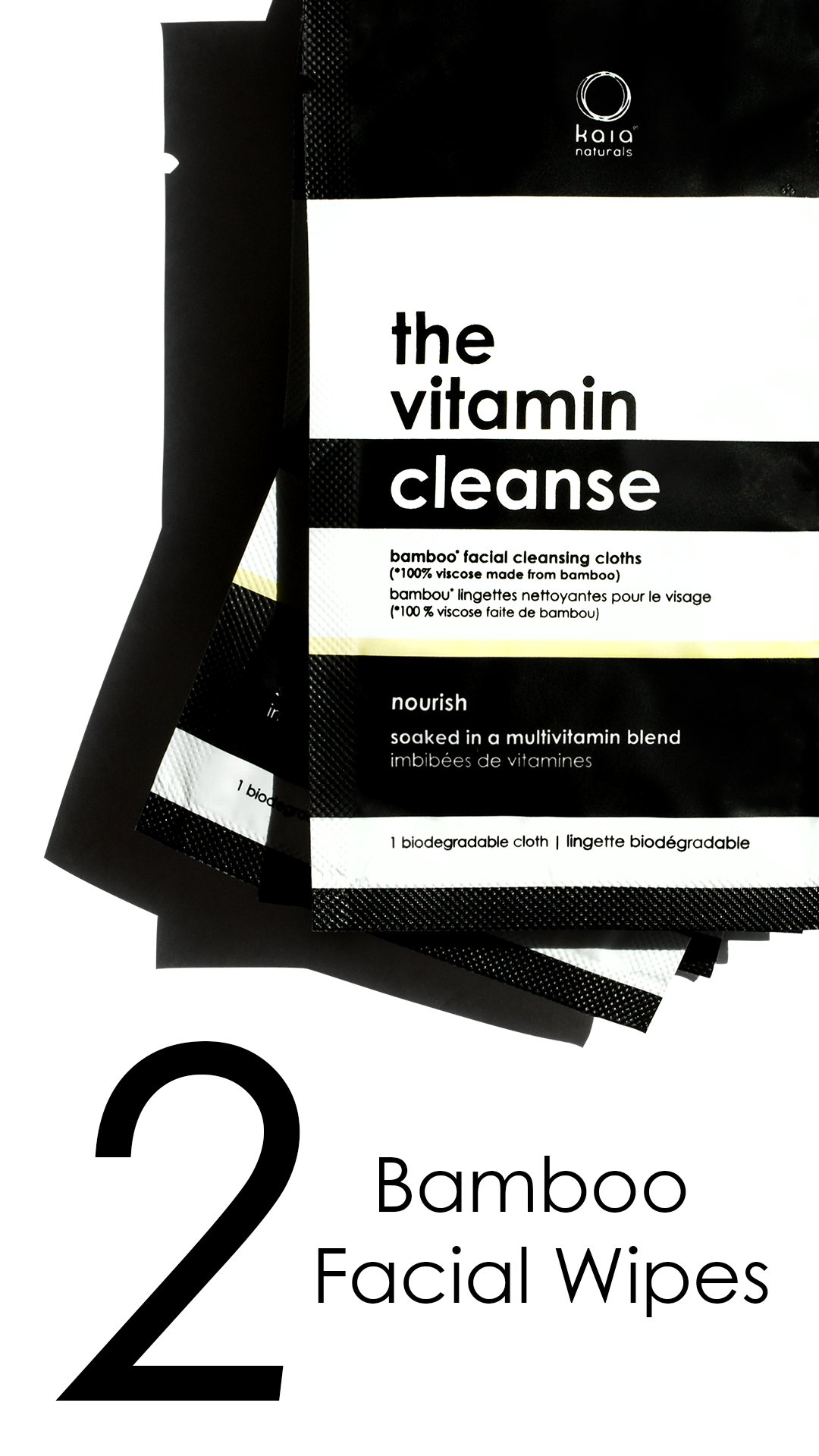 Kaia Naturals The Vitamin Cleanse Cloths