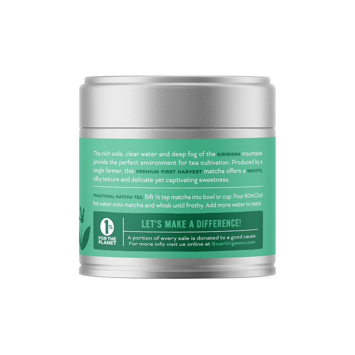 Soar Organics Kirishima Ceremonial Matcha