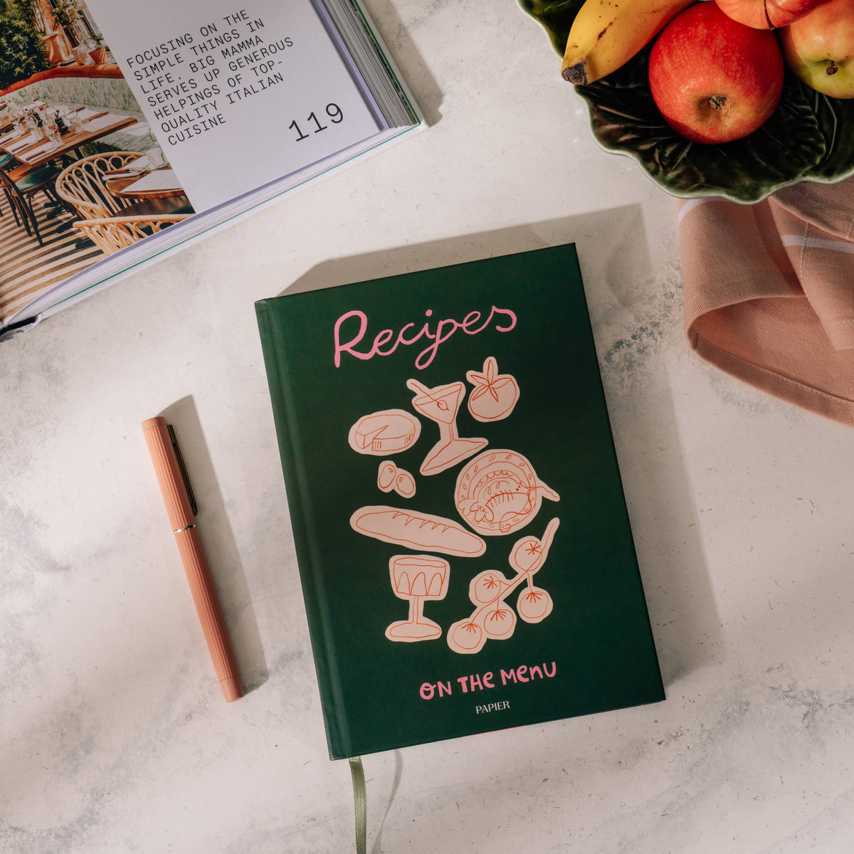 Papier Al Fresco Recipe Journal
