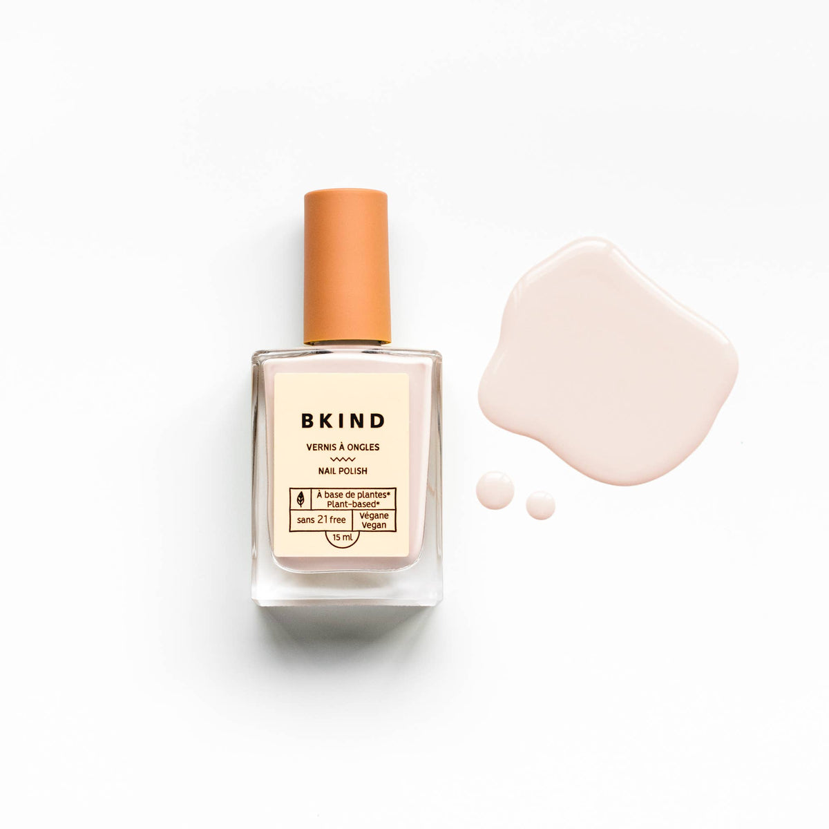BKIND Nail Polish, Oat Milk