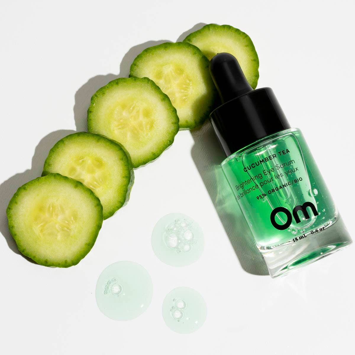 Om Cucumber Tea Brightening Eye Serum