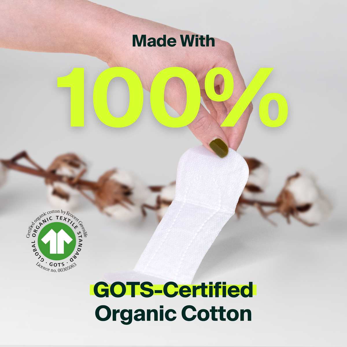 Iris + Arlo Organic Cotton Pantyliners