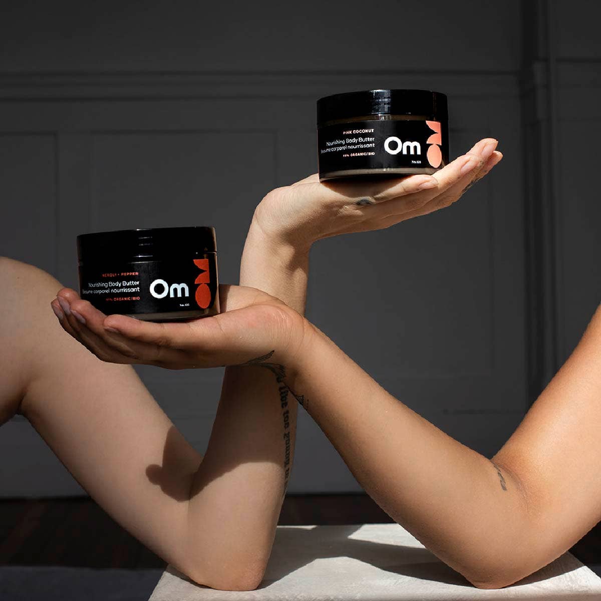 Om Pink Coconut Whipped Body Butter