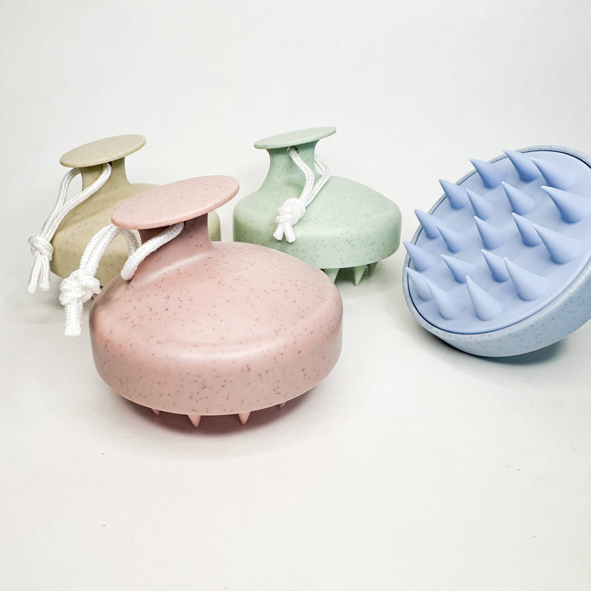 Silicone Bristle Shampoo Brush