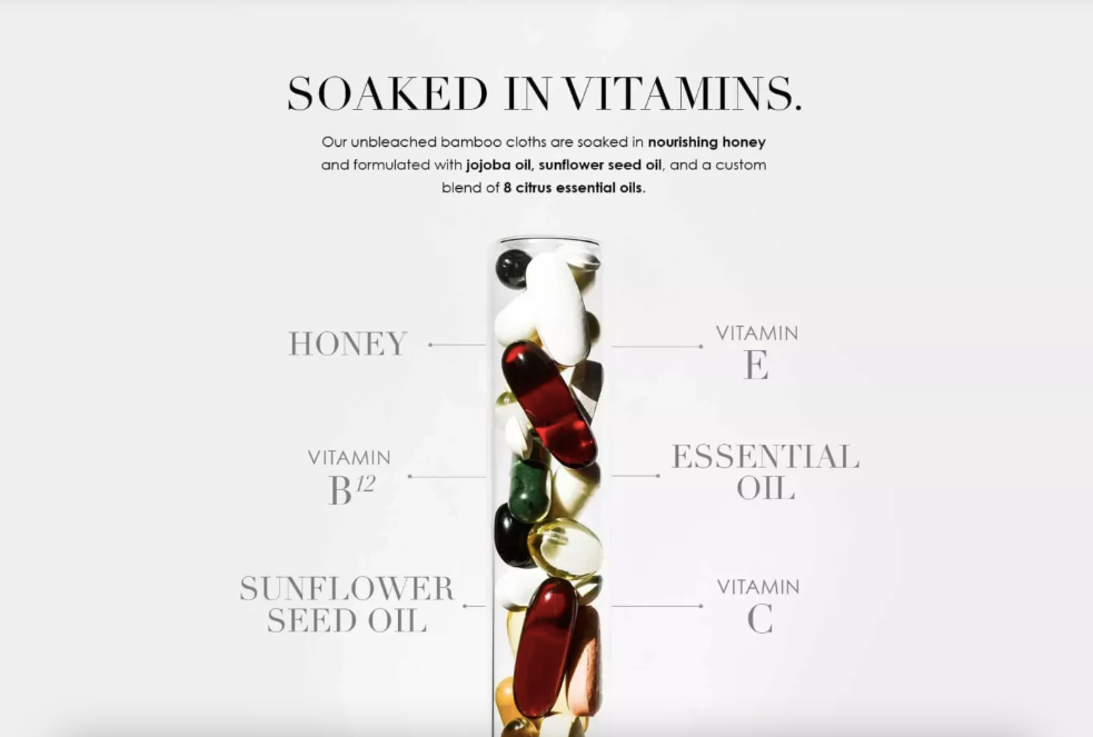 Kaia Naturals The Vitamin Cleanse Cloths
