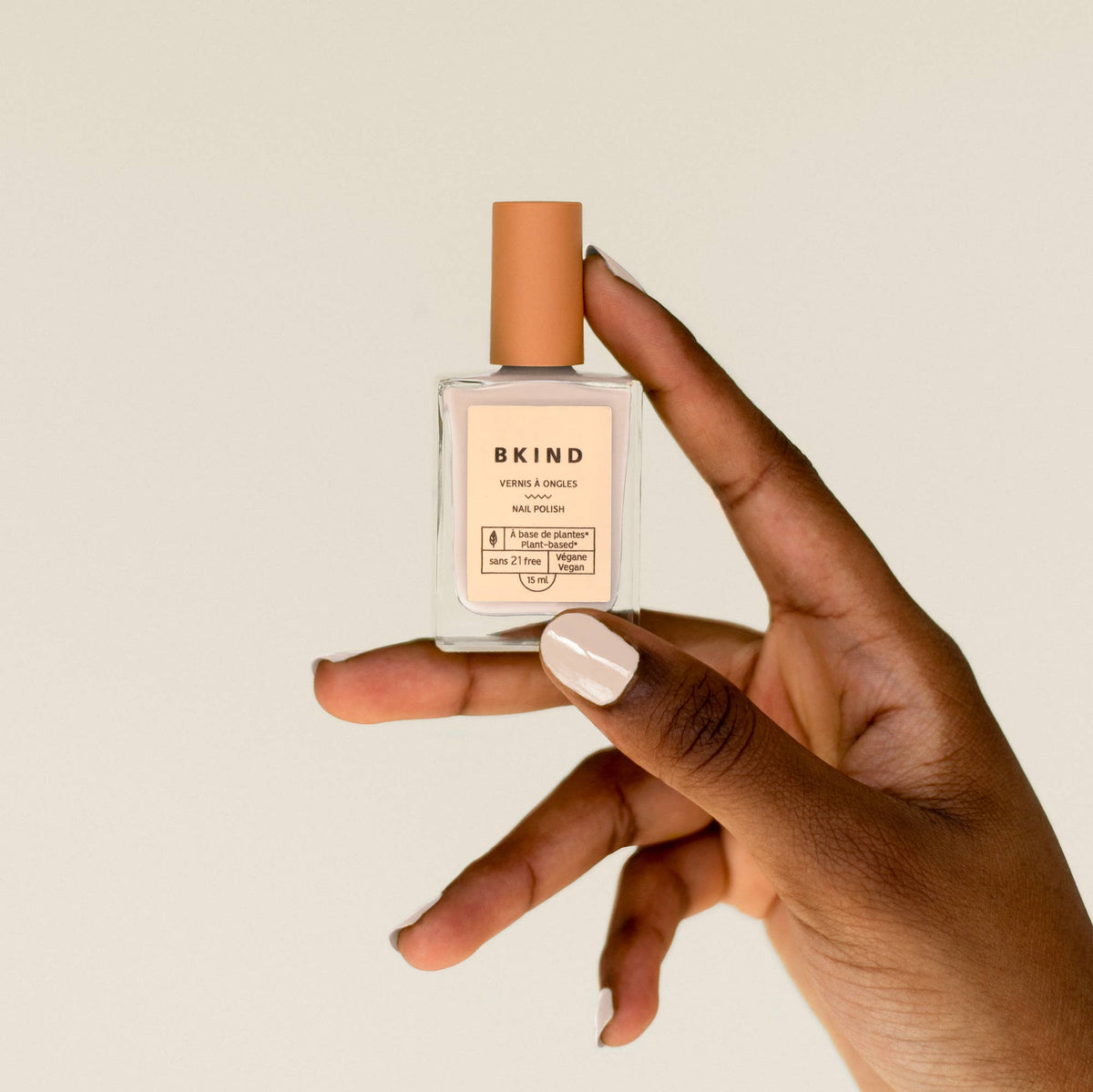 BKIND Nail Polish, Oat Milk
