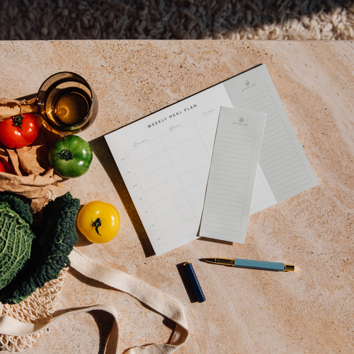 Papier On The Menu Meal Planner