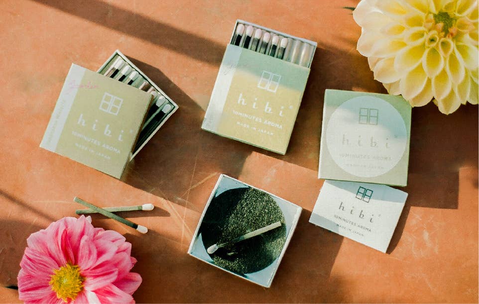 Hibi Mimosa Incense Match