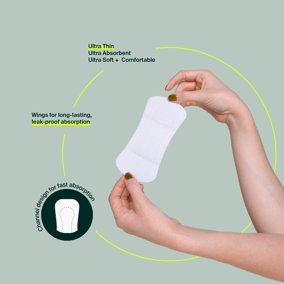Iris + Arlo Organic Cotton Pantyliners