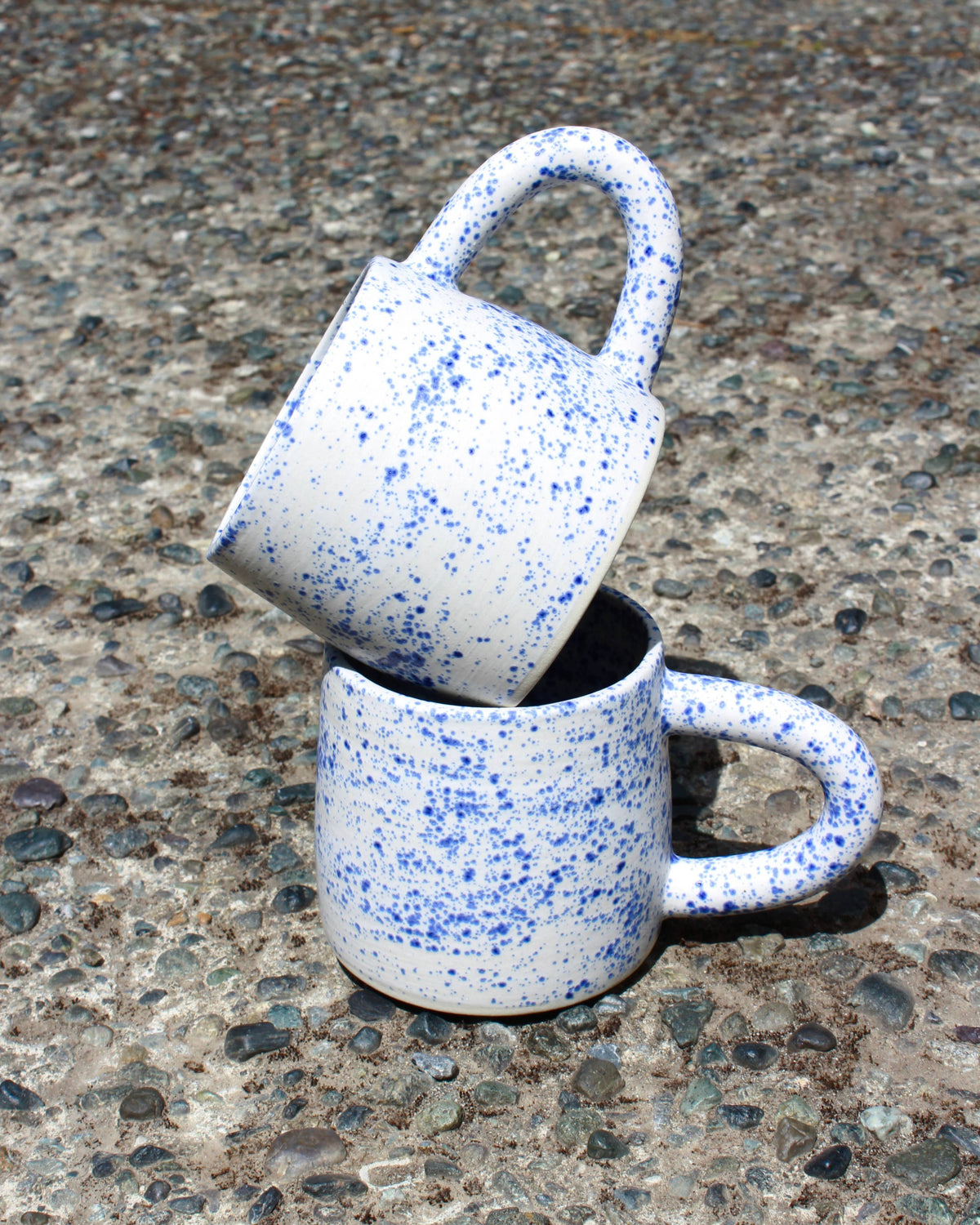 Natalya Ceramics Blue Speckle Ceramic Mug