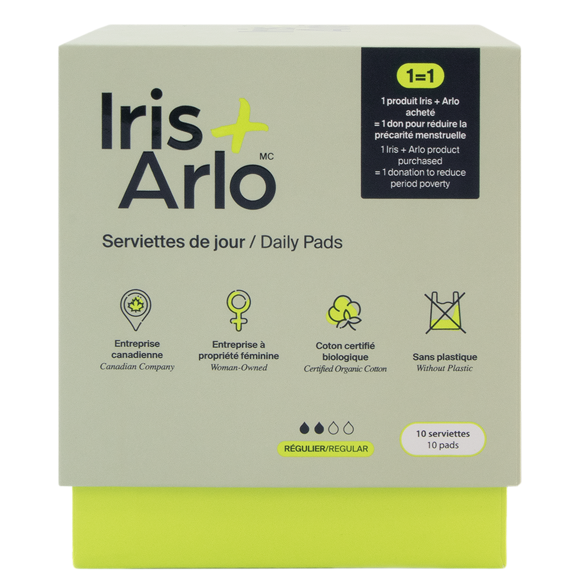 Iris + Arlo Organic Cotton Pads