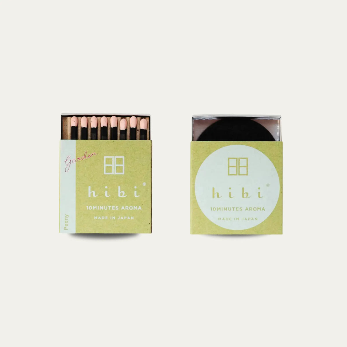 Hibi Peony Incense Match